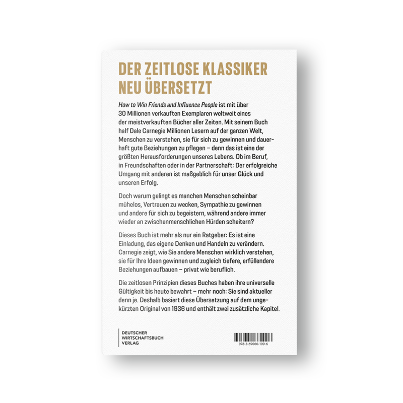 Die Neuübersetzung von How to Win Friends and Influence People