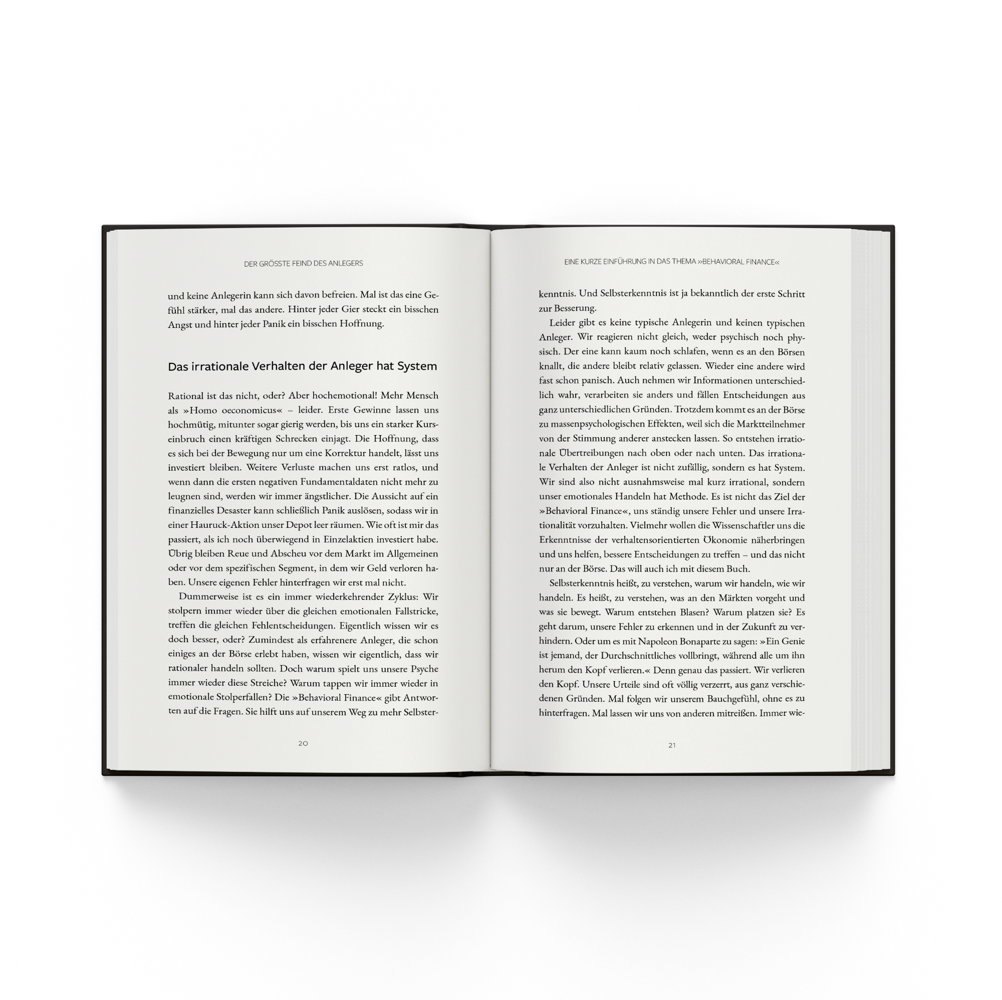 Über die Psychologie der Börse