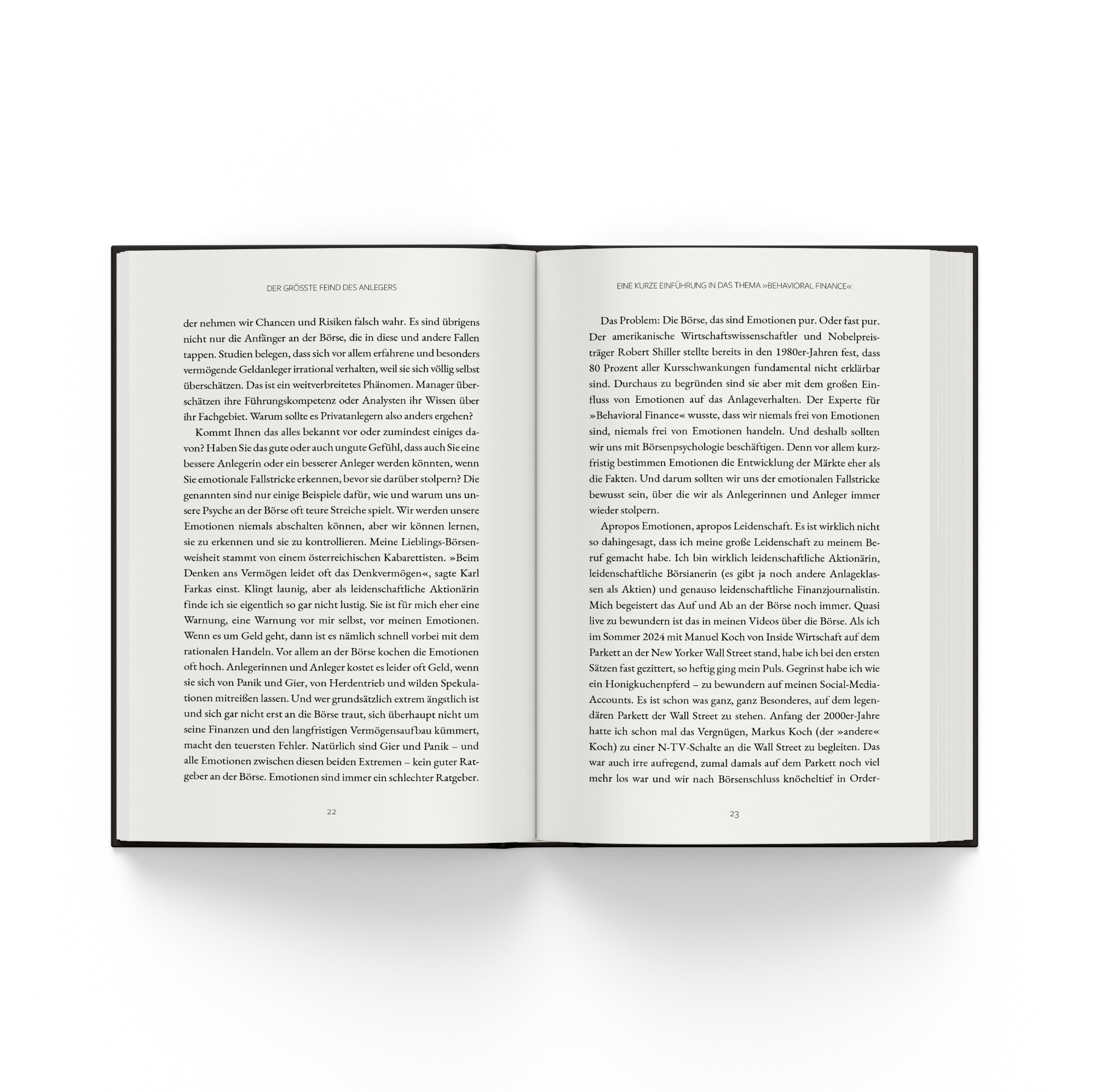 Über die Psychologie der Börse