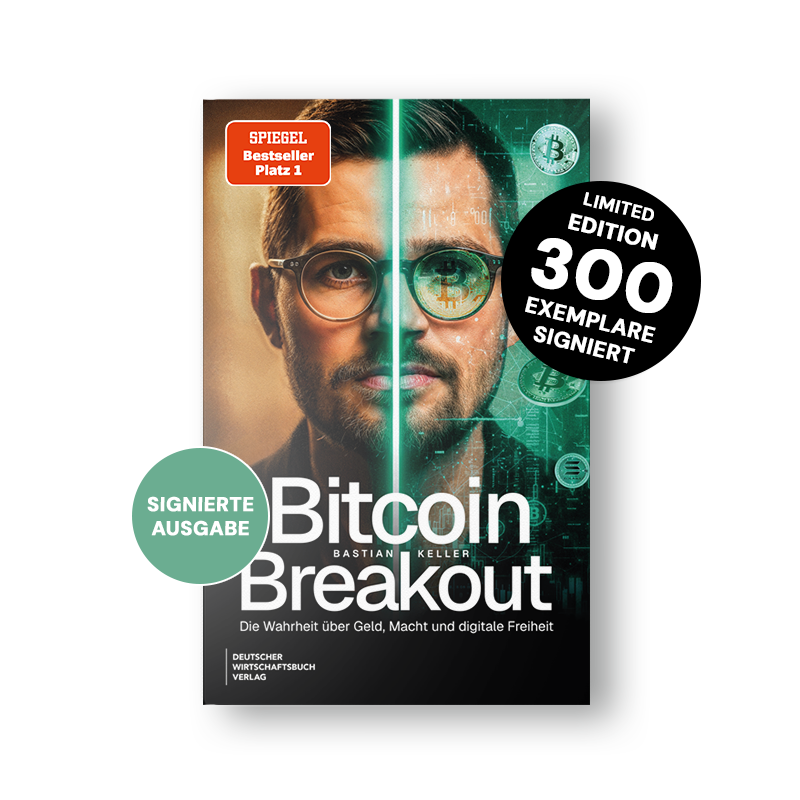 EXKLUSIV SIGNIERTE AUSGABE von Bitcoin-Breakout