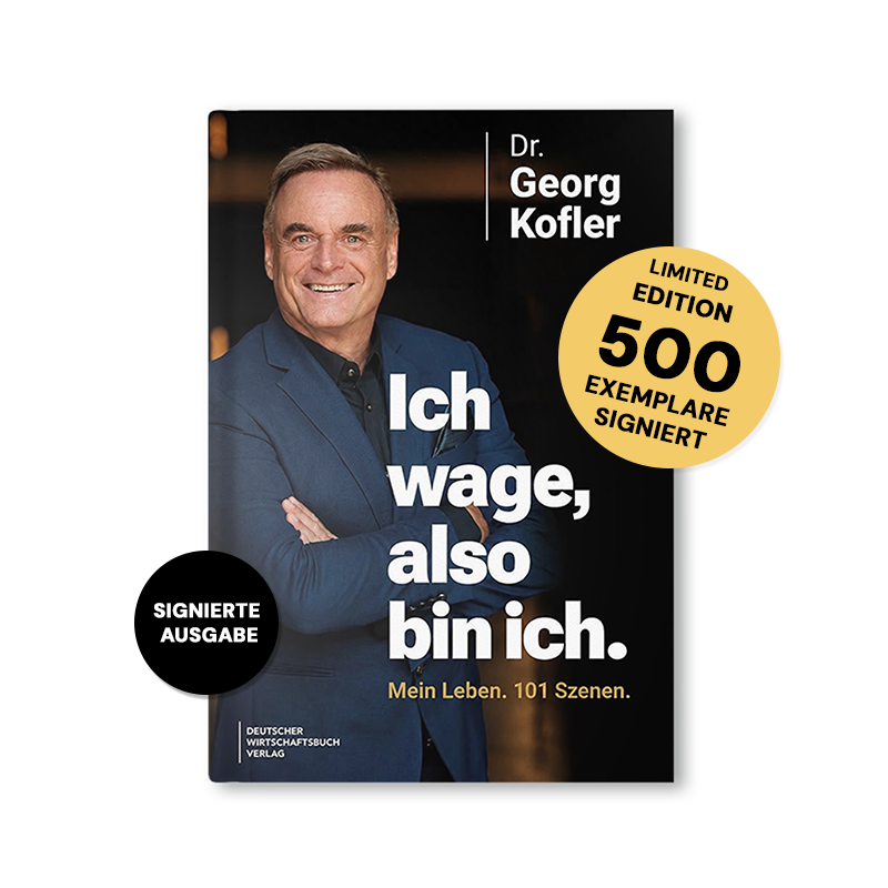 EXKLUSIV SIGNIERTE AUSGABE von Ich wage, also bin ich.